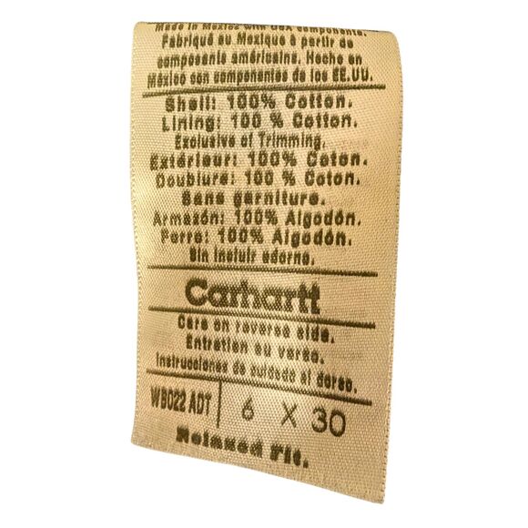 Carhartt Women's - Size 6 - Relaxed Fit Jeans – 32 Waist x 30 Inseam - Picture 5 of 5